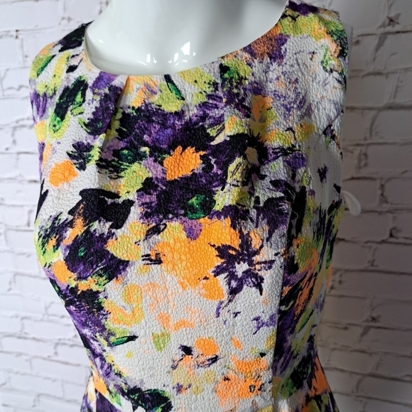 Anthropologie Maeve Pebble Flower Dress - Picture 5 of 13
